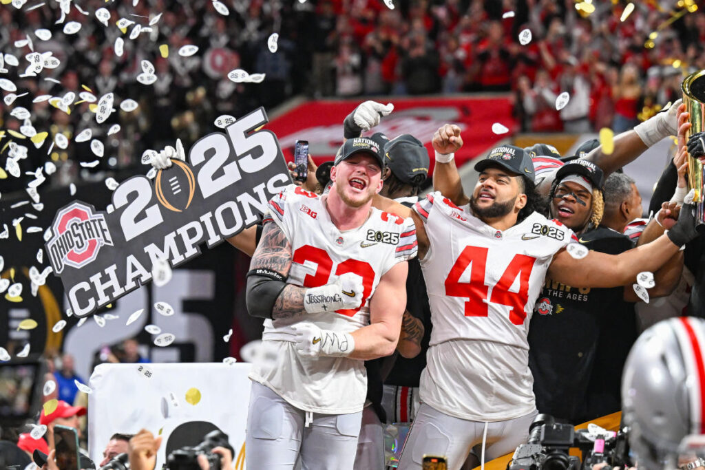 College football national championship final score, highlights: Ohio State holds off Notre Dame to win title, 34-23