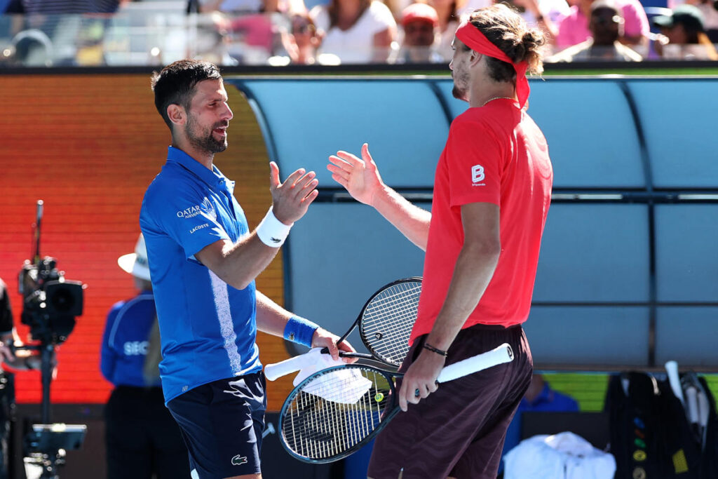 Australian Open: Injured Novak Djokovic withdraws after losing first set 7–6 to Alexander Zverev