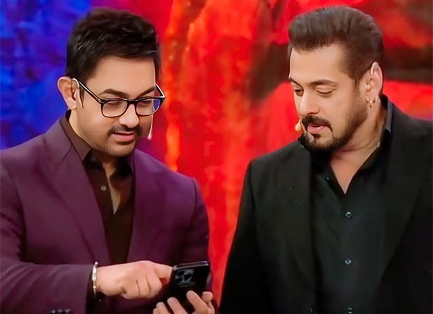 Aamir Khan asks Salman Khan to check his phone; latter says, “Kya check karu yaar. Ya toh Reena Dutta ya Kiran Rao ka message rehga” : Bollywood News