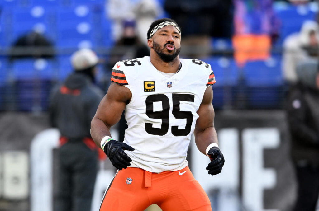 Browns GM Andrew Berry wants Myles Garrett as a ‘piece of our future,’ not open to trading reigning NFL DPOY