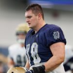 Pat Coogan becomes Notre Dame’s 3rd offensive lineman to enter the transfer portal