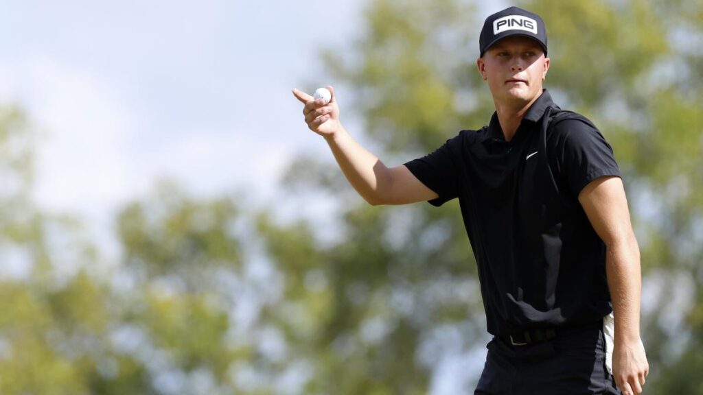 PGA Tour rookie William Mouw has mature response to his viral 13