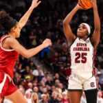 South Carolina gains a first-place vote as UCLA, Gamecocks, Notre Dame top women’s AP Top 25