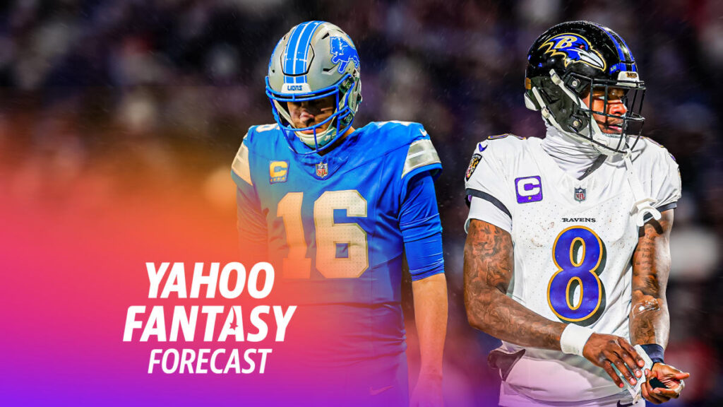 Divisional round recap: What’s next for Lions, Ravens? + Ranking Super Bowl matchups | Yahoo Fantasy Forecast