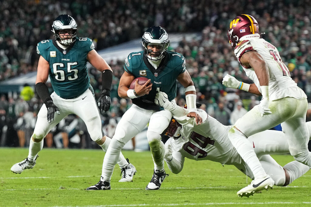 Commanders vs. Eagles score, live updates: Philadelphia hosts Washington in NFC Championship game for a spot in the Super Bowl