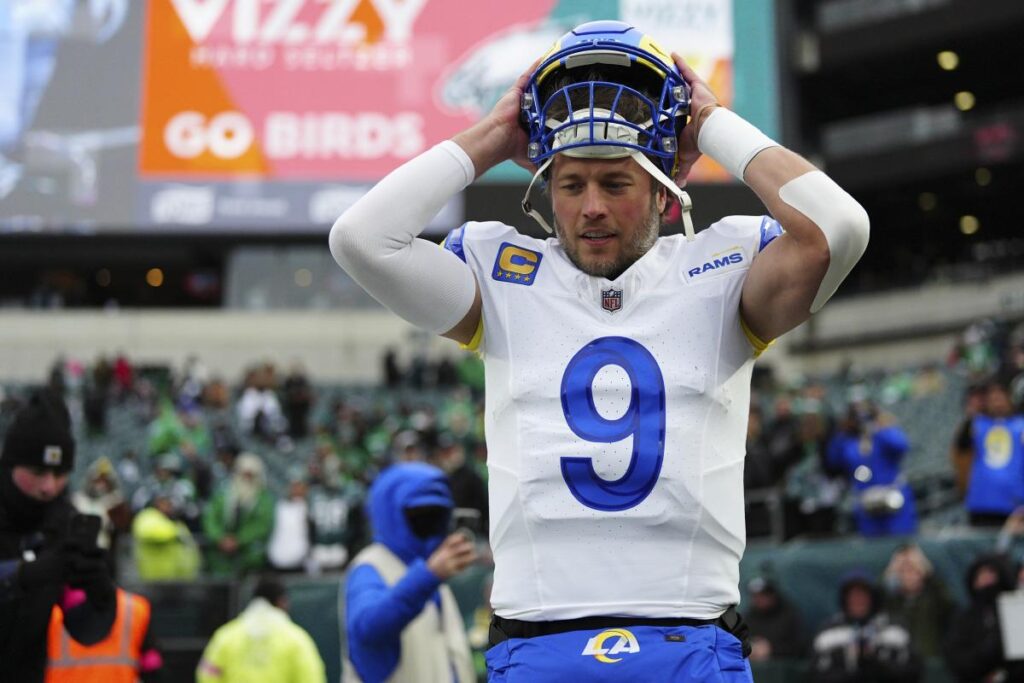 Matthew Stafford feels like he has football left to play following Rams’ playoff loss