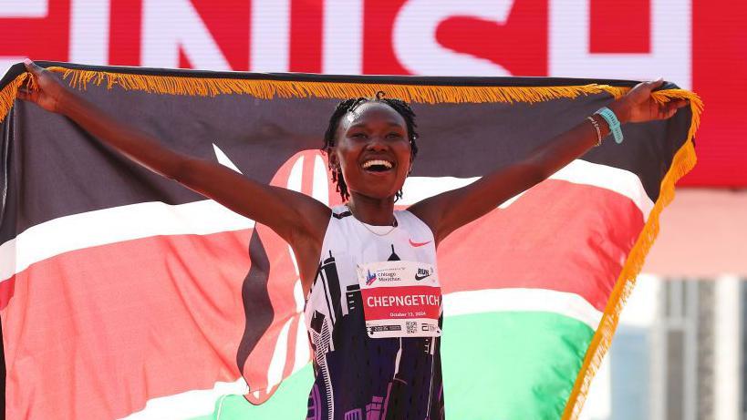 World record holder Chepngetich to run London Marathon