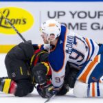 Oilers captain McDavid to have hearing with NHL after match penalty for cross-check