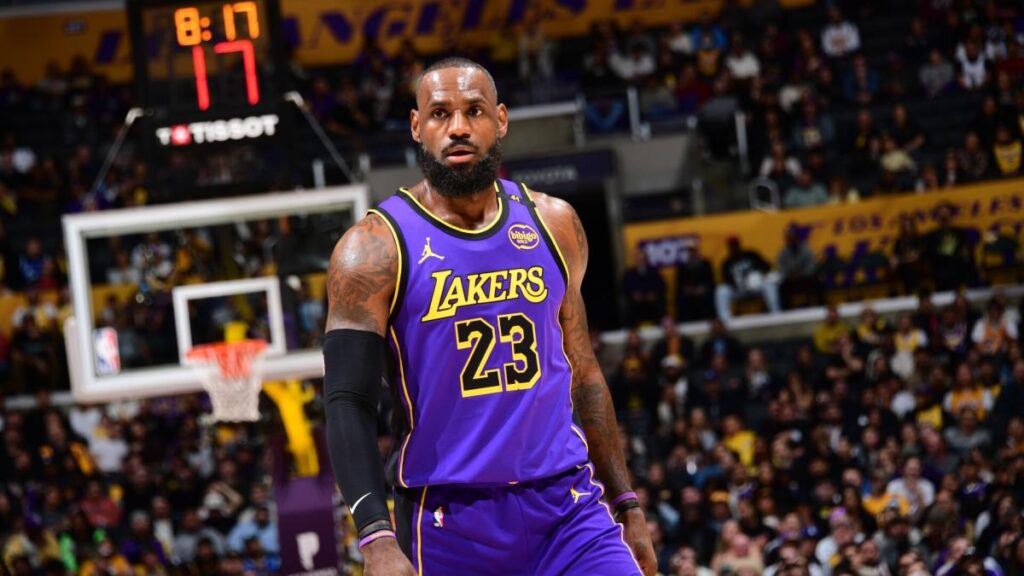 Watch LeBron James become only second player ever to record triple-double at age 40