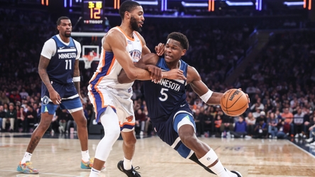 Knicks’ offense struggles to keep pace in 116-99 loss to Timberwolves