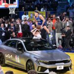 Watch Mac McClung jump over car and into history books winning third straight Dunk Contest