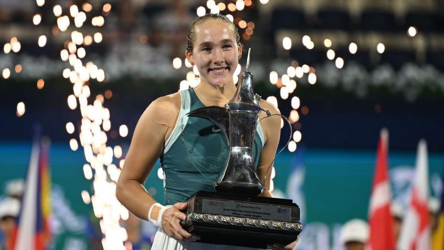 Andreeva becomes youngest WTA 1000 winner in Dubai