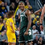 Richardson scores 21 and No. 14 Michigan State tops No. 12 Michigan 75-62 for 1st place in Big Ten