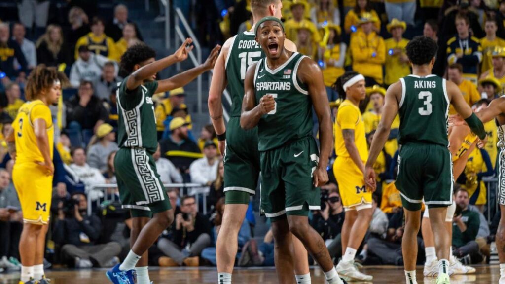 Big Ten men’s Bracketology: Michigan State surges as regular season winds down