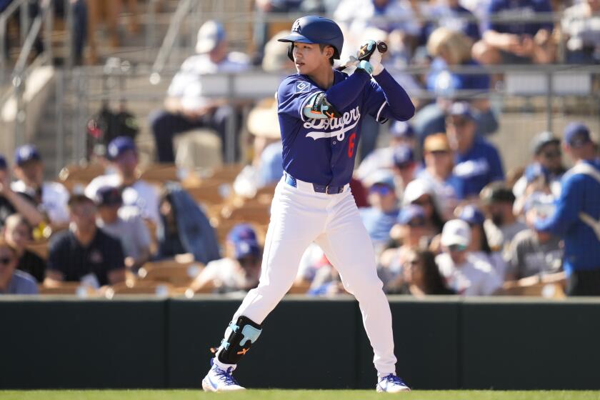 Dodgers giving Korean rookie Hyeseong Kim every chance to succeed