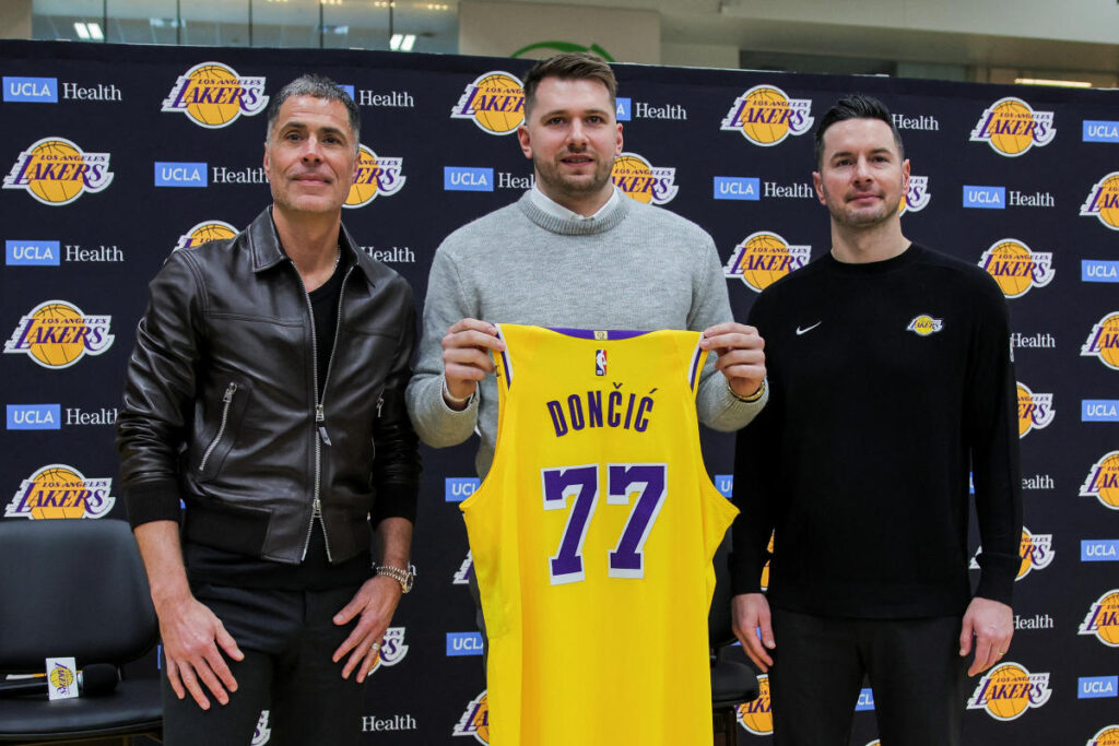 Luka Dončić is now the Lakers’ latest franchise player, but it’s clear the superstar will need a bit to feel right at home