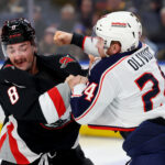 Sabres’ Dennis Gilbert Vs. Blue Jackets’ Mathieu Olivier Fight: Make It Make Sense