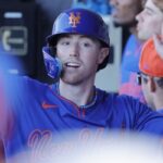 Brett Baty collects pair of hits as Mets and Marlins play to a tie