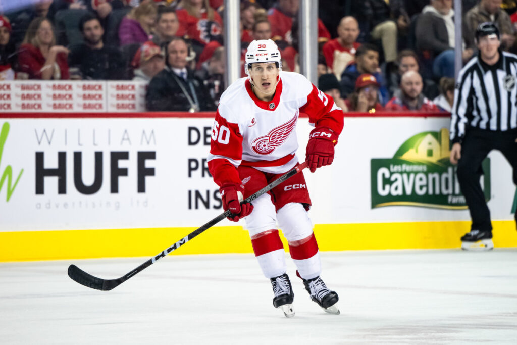 Detroit Red Wings Assign Dominik Shine To Grand Rapids