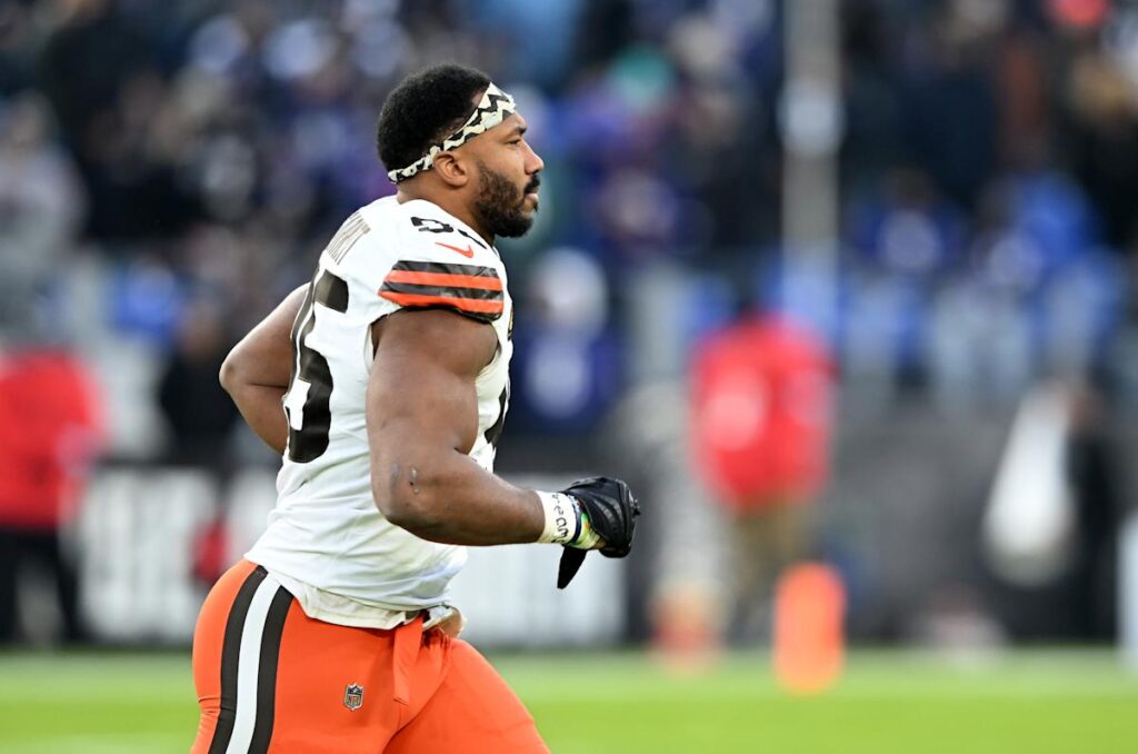 Browns GM has no ‘interest’ in trading Myles Garrett despite his request