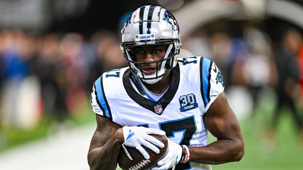 Panthers WR Xavier Legette had foot surgery