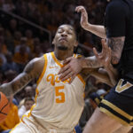 No. 5 Tennessee rallies from 16-point deficit to defeat Vanderbilt, 81-76