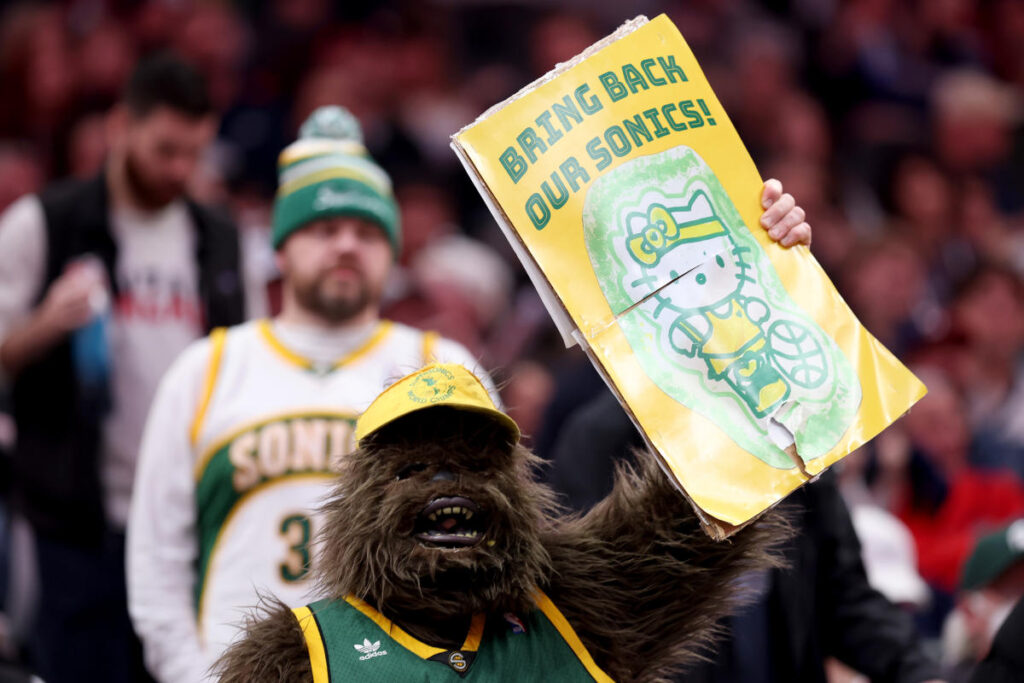 Seattle Mayor Bruce Harrell’s joke about Sonics’ return doesn’t go over well