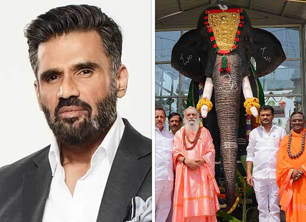 Suniel Shetty, PETA India donates mechanical Elephant to Karnataka Temple for cruelty-free rituals : Bollywood News