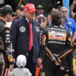 Drivers embrace attention boost they get from President Trump visiting Daytona 500