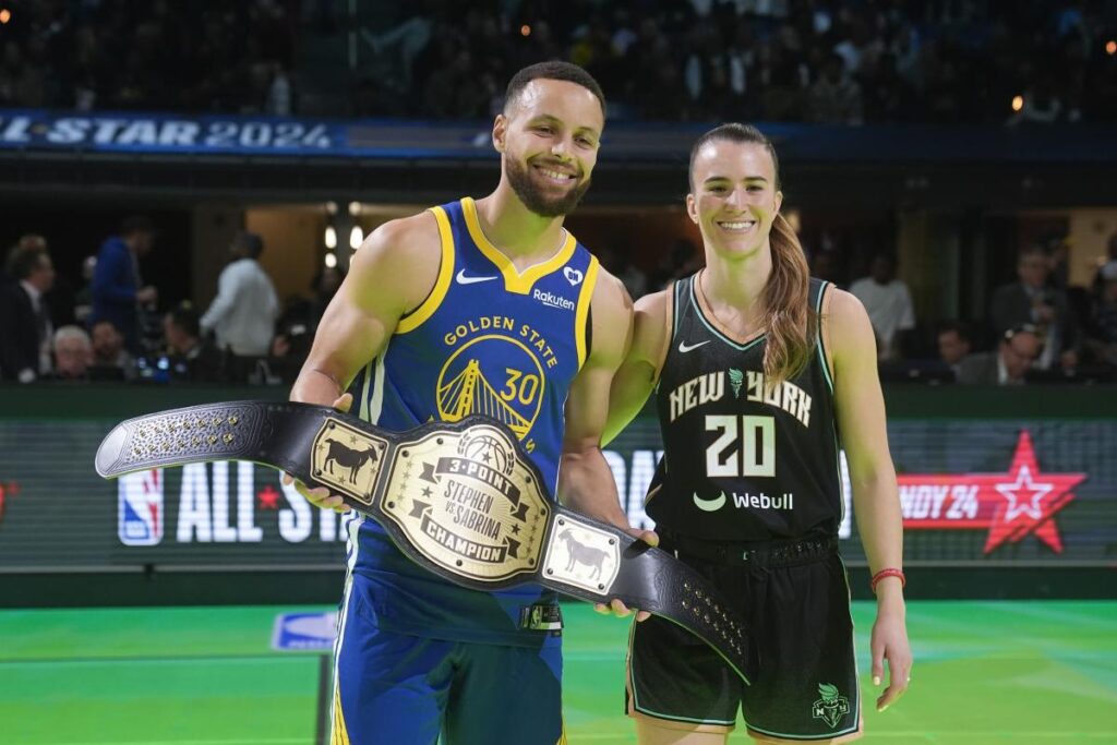 Steph Curry, Sabrina Ionescu will not hold 3-point contest rematch during NBA All-Star weekend