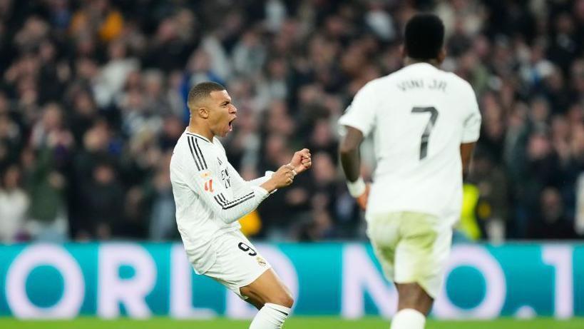 Mbappe rescues point as Real stay top with Atletico draw