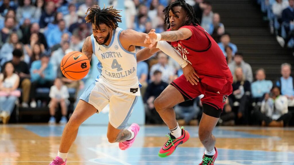 RJ Davis scores 21 to help North Carolina beat NC State 97-73