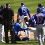 Dodgers open Cactus League with loss; Bobby Miller exits after comebacker to head