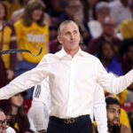 Arizona’s Caleb Love ejected, ASU coach Bobby Hurley loses tie and pulls team off court in heated rivalry game