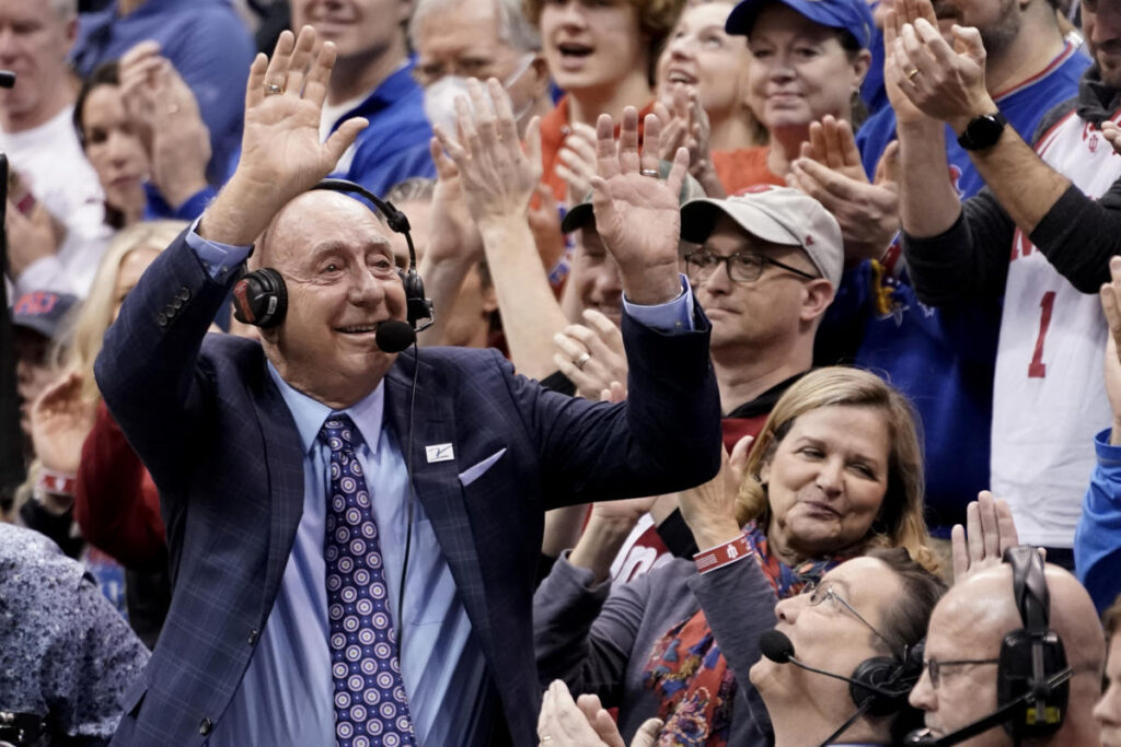 Dick Vitale will return to broadcast Duke-Clemson for ESPN on Saturday