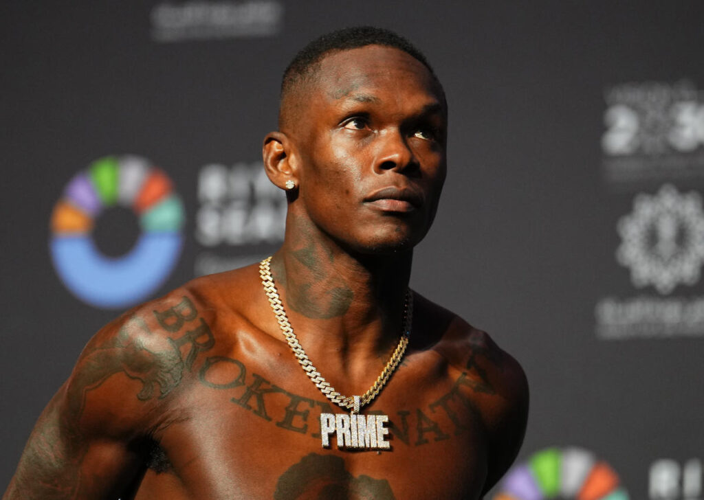 Israel Adesanya as a gatekeeper? At UFC Saudi Arabia, the writing on the wall becomes more legible — one way or another