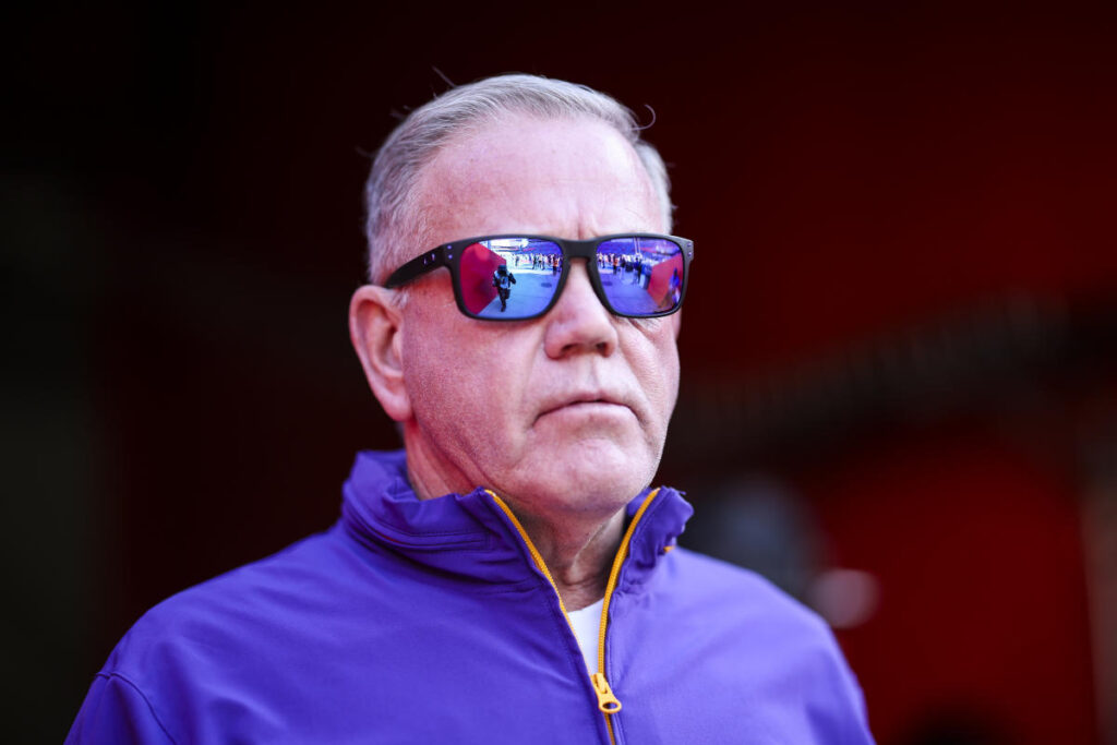 LSU’s Brian Kelly denies ‘factually incorrect’ accusations of neglect by father of former player Greg Brooks Jr.