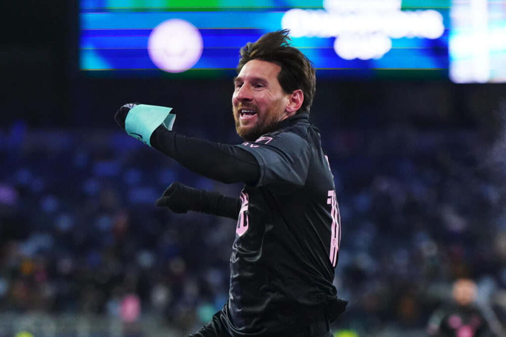 Yes, Lionel Messi can do it on a freezing cold night in Kansas