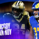 Bomani Jones, Puka Nacua & Cam Jordan talk Kupp, Garrett & Luka trades LIVE in New Orleans | McCoy & Van Noy