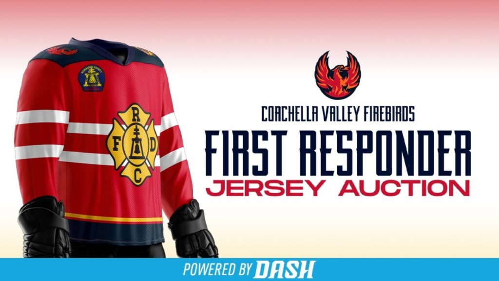 Firebirds Reveal First Responder Jersey; Auction Will Benefit CAL Fire Foundation