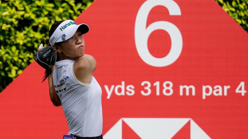 Lydia Ko moves into contention in Round 2 of HSBC Women’s World Championship