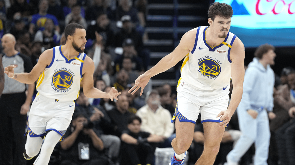 Post rises from G League to surprising Warriors 3-point threat