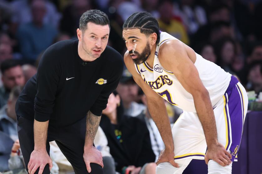 ‘Dogfight for playoff seeding’: How the Lakers are preparing for the wars to come