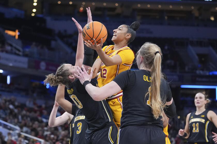 USC women advance to Big Ten title game with strong finish in win over Michigan