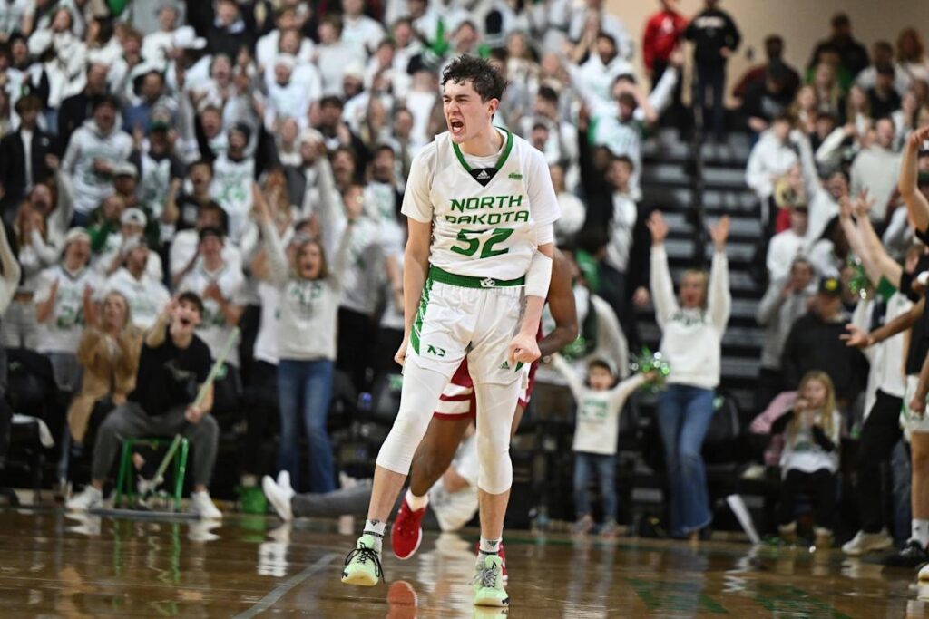 North Dakota’s Treysen Eaglestaff posts NCAA D-I season-high 51 points in upset win over South Dakota State