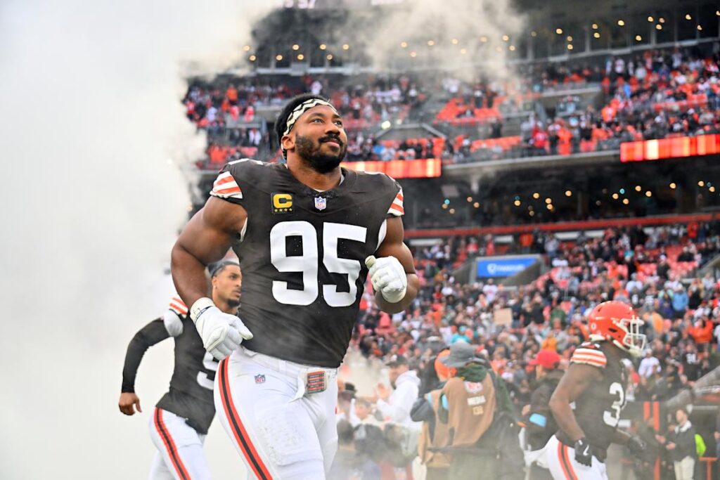 Myles Garrett, Browns reportedly agree on contract extension to make him highest-paid non-QB in NFL history