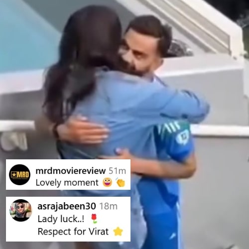 Anushka Sharma gives warm hug to Virat Kohli as Team India wins Champions Trophy 2025; internet titles her ‘Lady Luck’