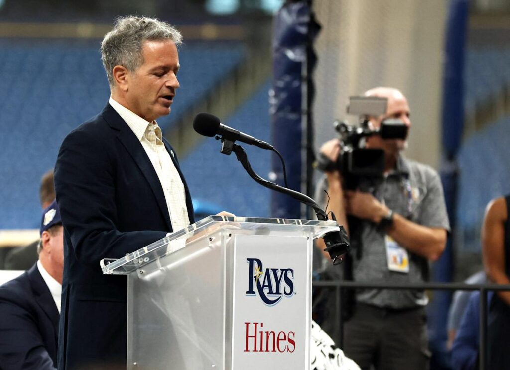 Rays owner reportedly being ‘pressured’ to sell team by MLB commissioner Rob Manfred, other team owners