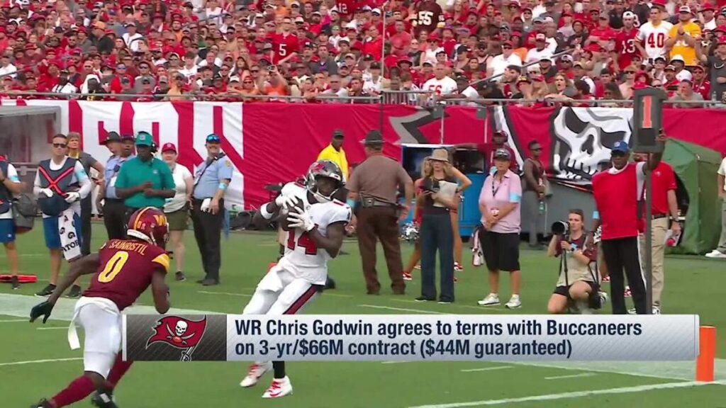 Rapoport: Chris Godwin stays with Bucs on three-year, $66M contract ‘Free Agency Frenzy’