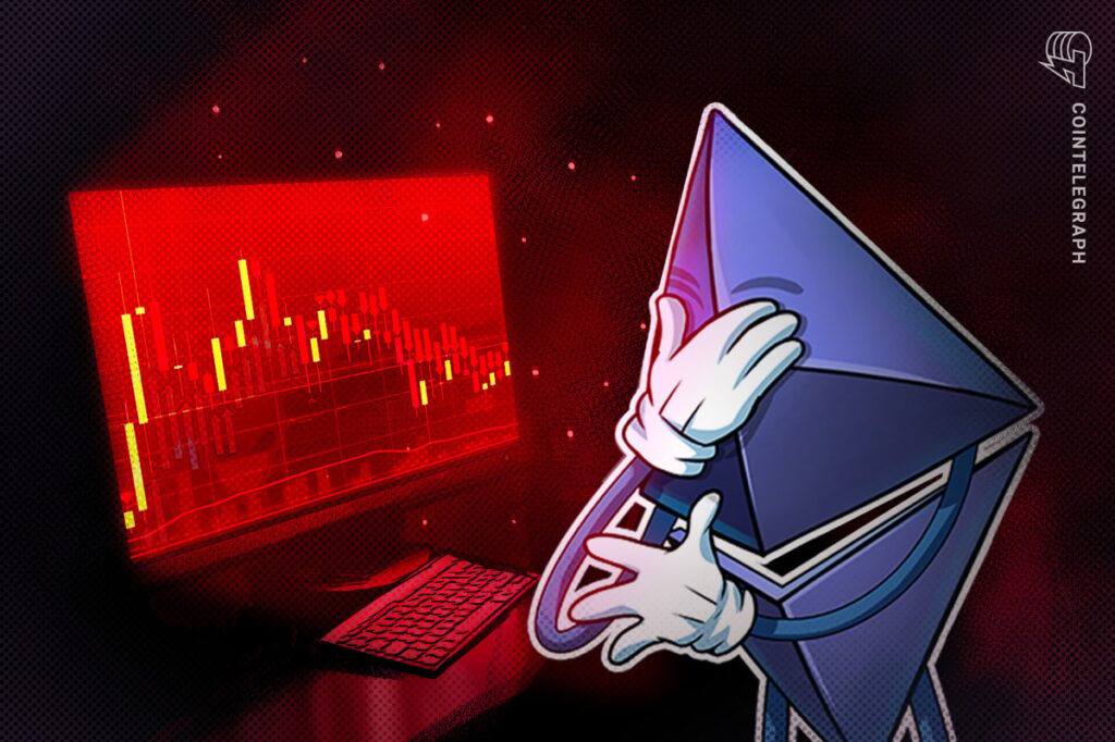 Ethereum price down almost 50% since Eric Trump’s ‘add ETH’ endorsement